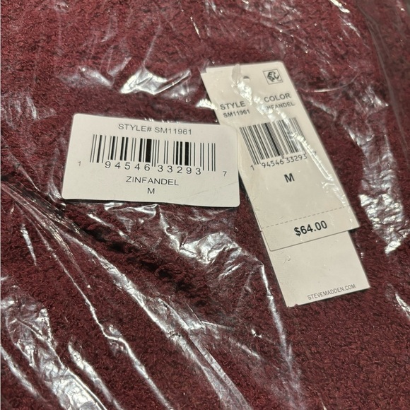 STEVE MADDEN Women's Scoop-Neck Chenille Sleep Tank Top Wide-Leg Sleep Pants - Picture 3 of 4